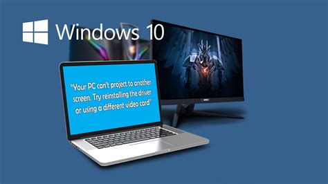 How To Fix Your Pc Cant Project To Another Screen On Windows