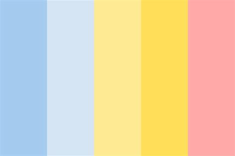 Matching Pastels Color Palette In 2021 Pastel Colour Palette Color