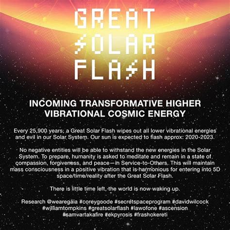💙⚡💥 Great Solar Flash ⚡ Psychedelic Adventure
