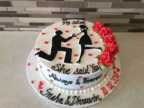 Proposal Cakes Rashmis Bakery