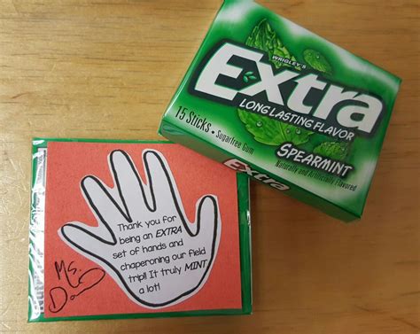 Simple homemade thank you gift idea in honor of do something nice day something we try hard to impress upon our children is the importance of being kind. Thank you gift for parent chaperones | Thank you gift for ...