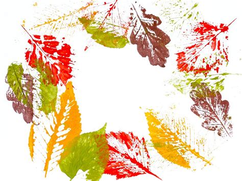 Creating Art Prints Of Leaves How To Make Leaf Prints Gardening