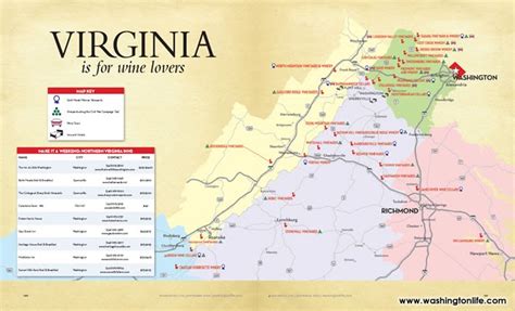 Virginia Wineries Map World Map 07
