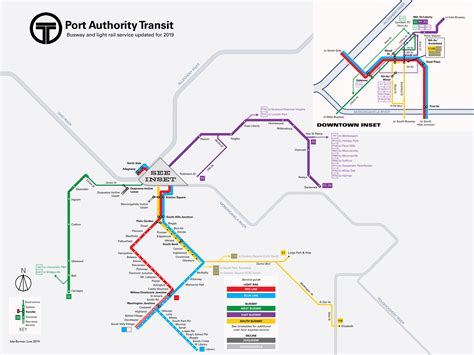 Mapping Pittsburgh Area Transit From Streetcars And Grandiose Plans To