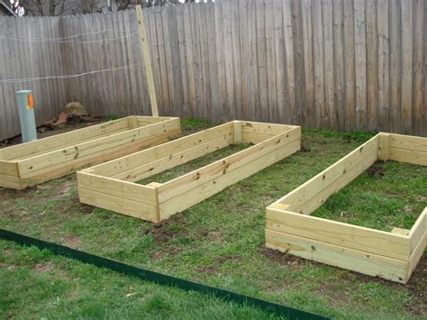 All you need are planks, rebar, a mallet, and soil to fill the garden bed. Raised Garden Beds Ideas for Growing Images