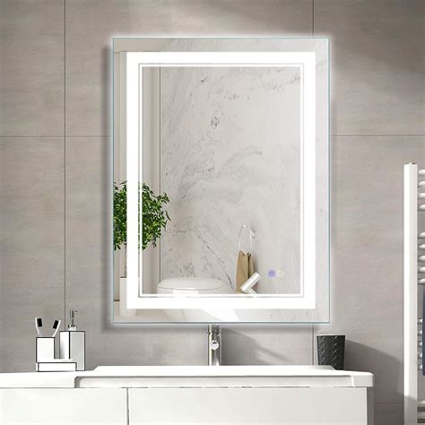 Illuminated Heated Bathroom Mirrors Semis Online