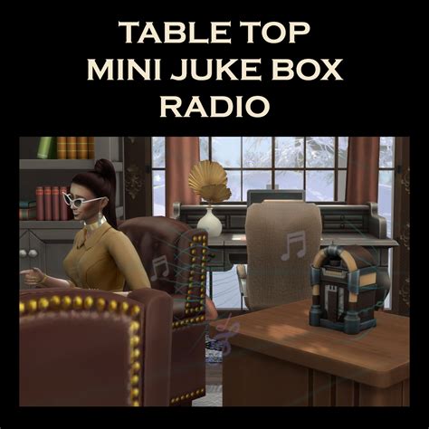 Table Juke Box Radio Build Buy The Sims 4 Curseforge