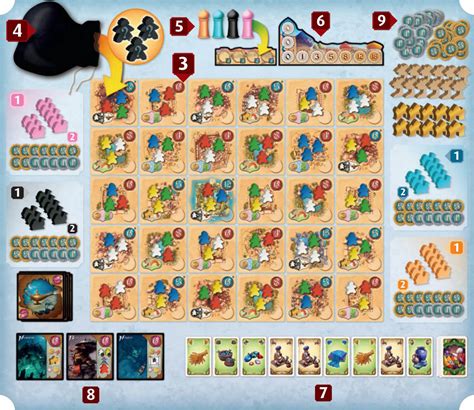 How To Play Five Tribes Official Rules Ultraboardgames