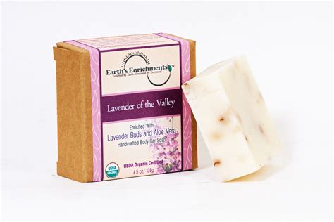 Trio of soaps organic lavender essential oil made in france tray of 3 soap bars of 150gr each. Organic Soap Bar (USDA Certified) | Lavender of the Valley
