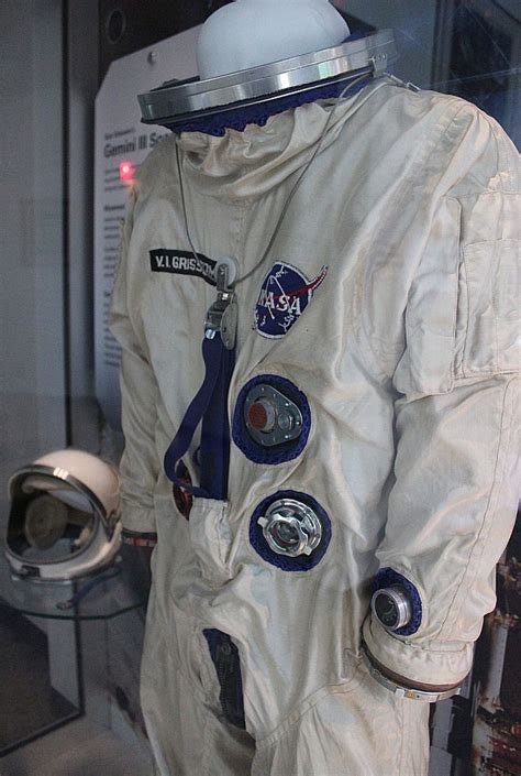 Gus Grissoms Gemini 3 Suit Space Suit Gus Grissom Space Race