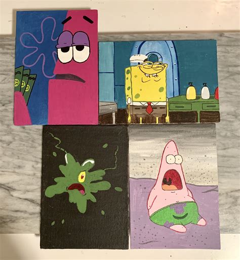 Pin By Hope On Meme Stash Spongebob Drawings Spongebob Painting My