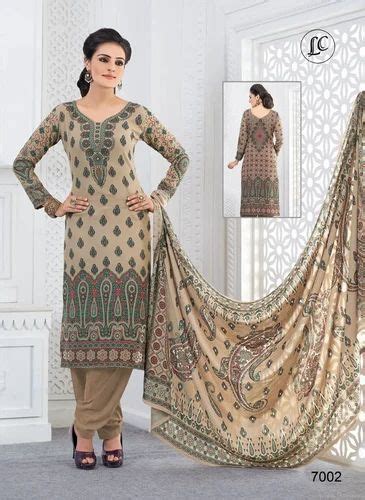 Exclusive Unstitched Printed Salwar Kameez Punjabi Suit Punjabi