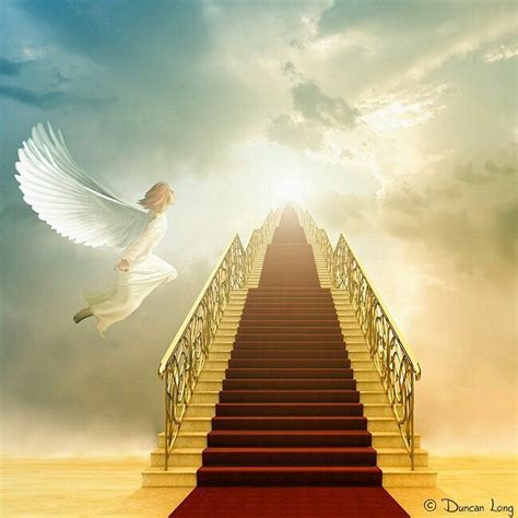Gods Path To Heaven In A Gold Stair Gold Stair To Heaven Heaven Stairs