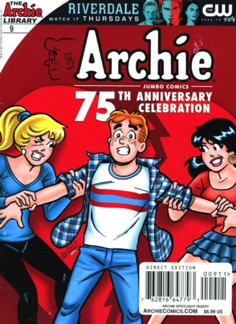 Archie 75th Anniversary Digest 9 Archie Comics Group Comic Book