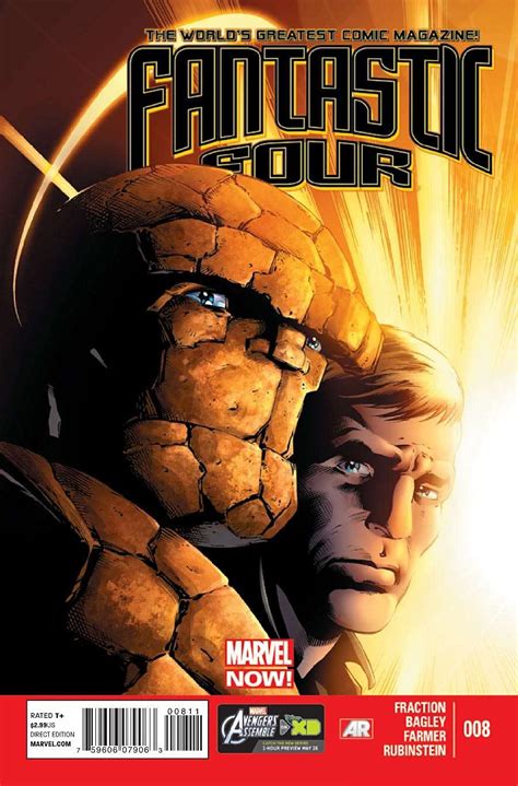 Fantastic Four 4th Series 8 Vf Marvel Comic Book