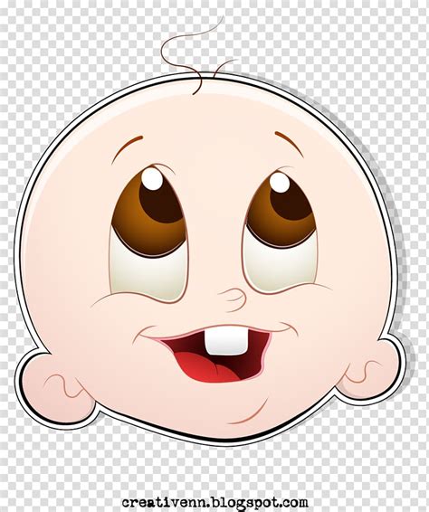 Cartoon Laughing Baby Newborn Transparent Background Png Clipart