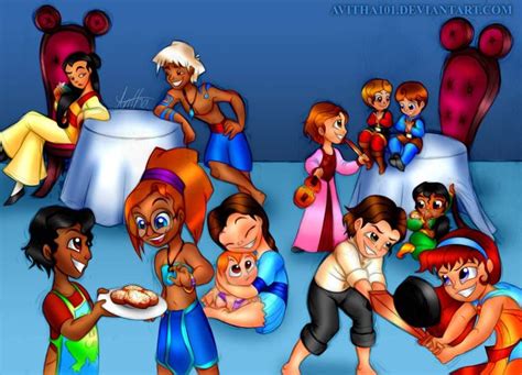 All My Disney Kids By Avitha101 On Deviantart Disney Kids Disney