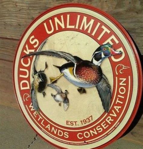Duck Hunting Metal Ad Sign Wall Bar Garage Cave Decor Picture T New