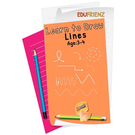 Printable Children Drawing Worksheets Learn To Draw Lines Edufrienz
