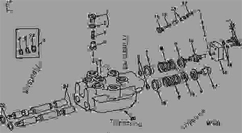 Two Spool Loader Control Valve Loader Farm John Deere 175 Loader