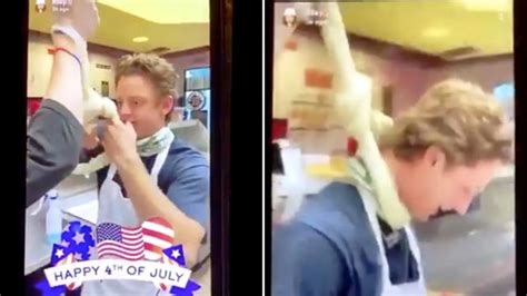 Disturbing Footage Captures Fast Food Workers Making Dough Noose