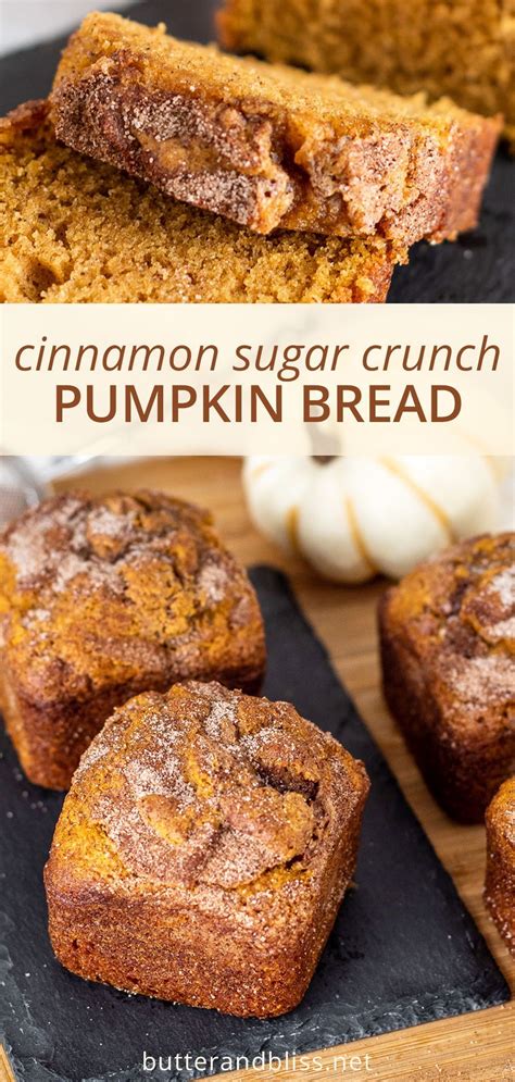 Small Batch Cinnamon Swirl Pumpkin Bread Recipe Fall Baking Recipes