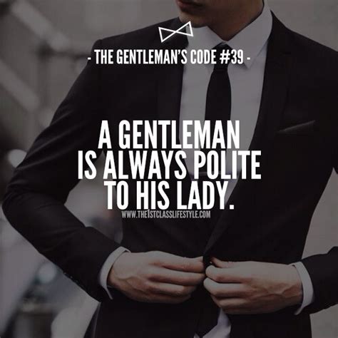 The Gentlemans Code Gentleman Quotes