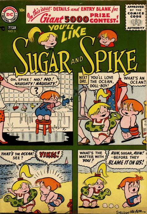 Sugar And Spike Comics Golden Age Rare Vintage Comics Etsy