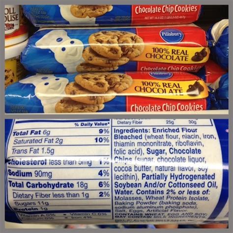 Pillsbury perfectly pumpkin premium cookie mix, 17.5 oz. Transparency of Trans Fat - FEED