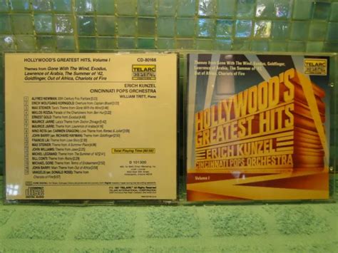 erich kunzel cincinnati pops hollywood s greatest hits cd extra cds ship free 2 99 picclick