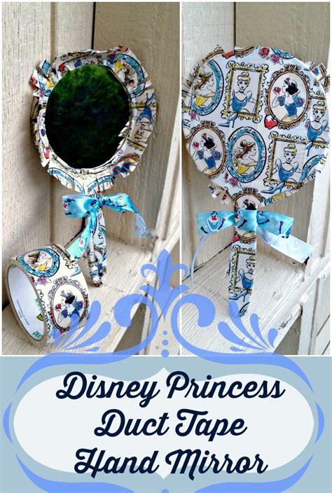 Tutorial Disney Princess Duct Tape Hand Mirror Dollar