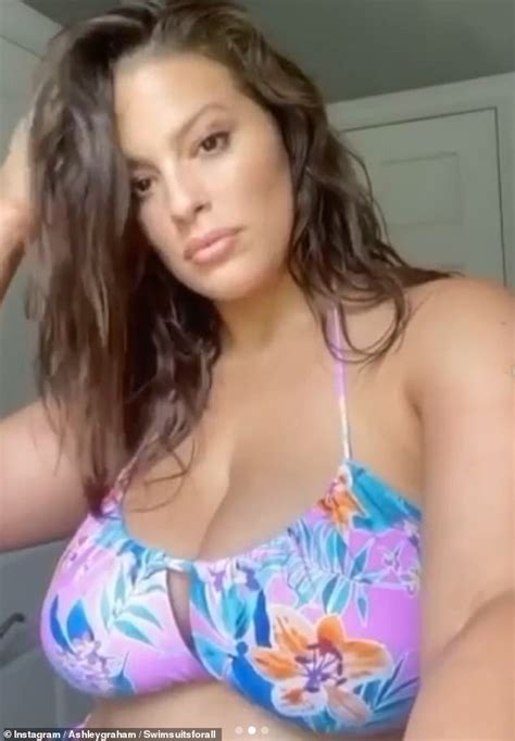 Ashley Graham Shows Off Her Stretch Marks In New Swimsuit Campaign