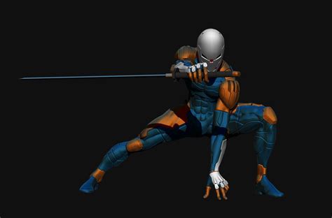 Gray Fox From Metal Gear Solid 3d Model 3d Printable Cgtrader
