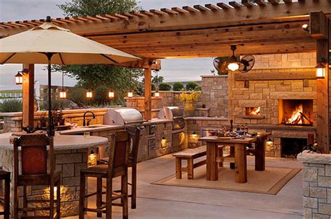 20 Brilliant Outdoor Kitchen Designs Home Decoration And Inspiration