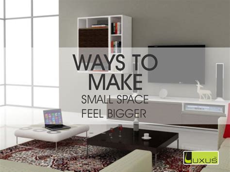 11 Ways To Make Small Space Feel Bigger