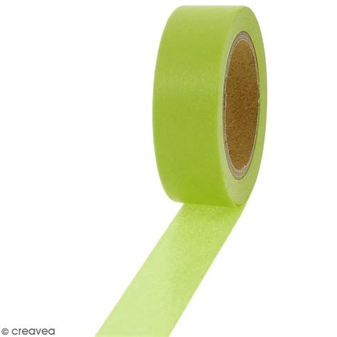 masking tape vert anis uni 1 5 cm x 10 m masking tape uni creavea