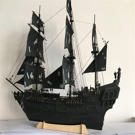 Aissimio The Black Pearl Ship Model Hobby Wooden Ship Models Diy Ship