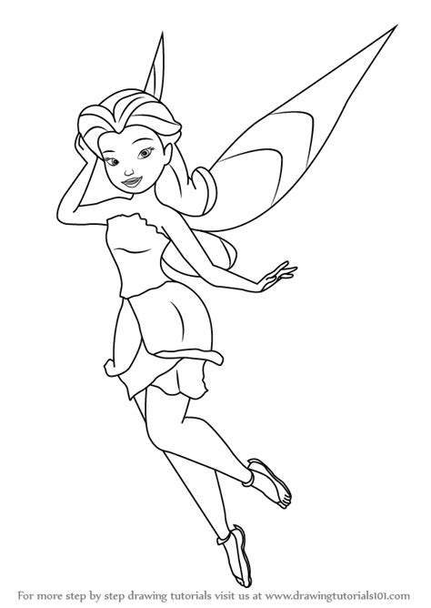 Grab those art supplies and follow along with us! Learn How to Draw Rosetta Garden Fairy from Tinker Bell ...