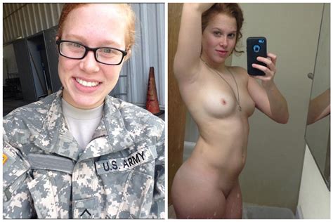 Military Ginger Babe Porn Pic