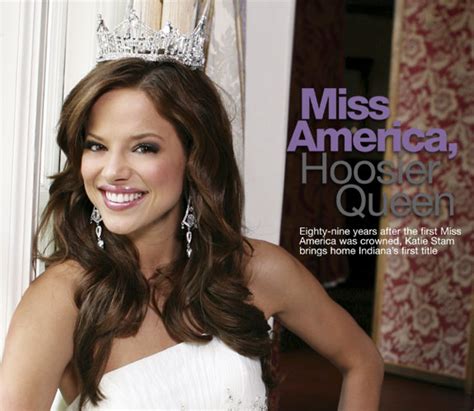 Miss America 2009 Katie Stam Pageantry Magazine Pageant Prom