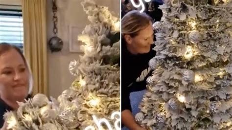 Couple Are Being Trolled For Sucking Fun Out Of Christmas With Pop Up Tree