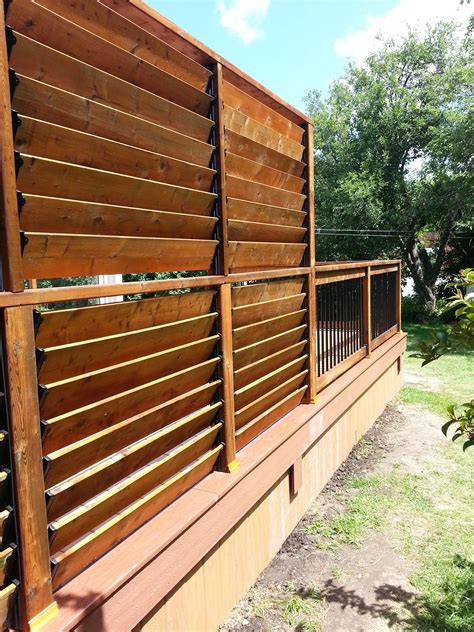 Flex Fence Creation By Thommoknockers Custom Decks Louver Extra