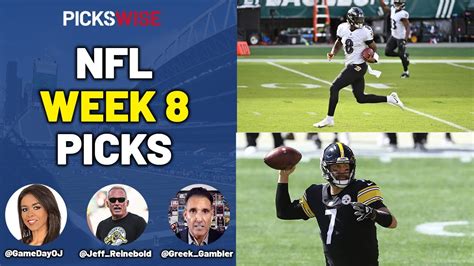 NFL PICKS AND PREDICTIONS AGAINST THE SPREAD FOR WEEK 8 ODDS BEST