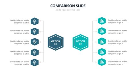 Slide Templates Comparison Slide