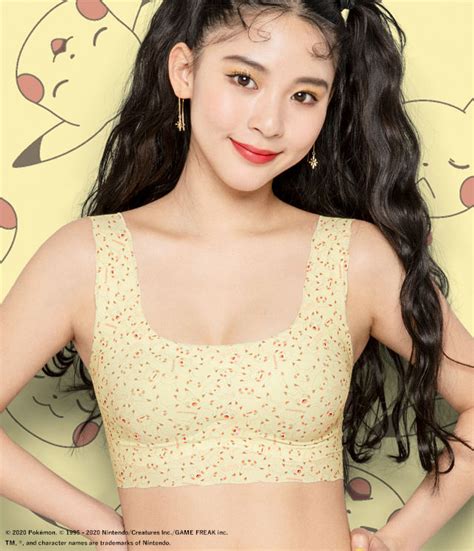 Japanese models show off new Pokémon Girls lingerie collection grape
