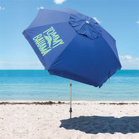 Blue Tommy Bahama 8 Ft Beach Umbrella