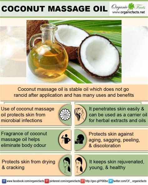 Use Coconut Massage Oil Protects Skin From Microbial Infection Health
