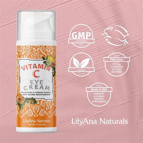 Buy Lilyana Naturals Vitamin C Eye Cream Vitamin C Anti Aging Benefits For Your Eyes