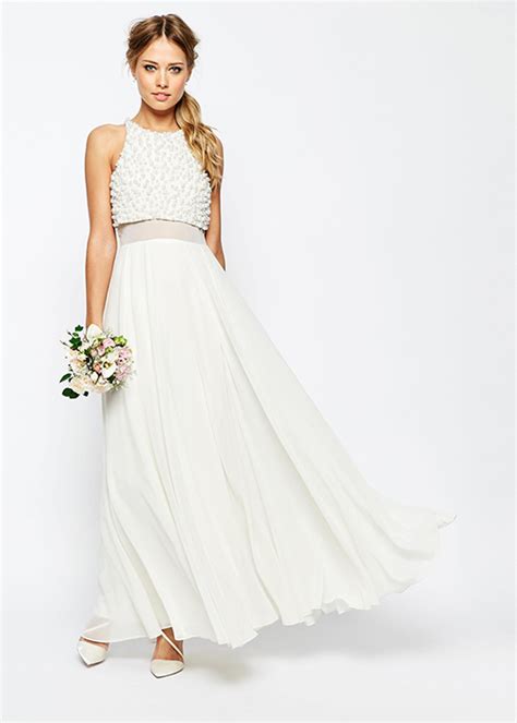 Https://wstravely.com/wedding/asos Two Piece Wedding Dress