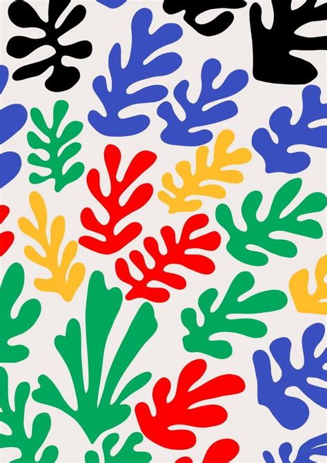 Framed Matisse Leaf Print Wall Art Modern Art Henri Matisse Etsy